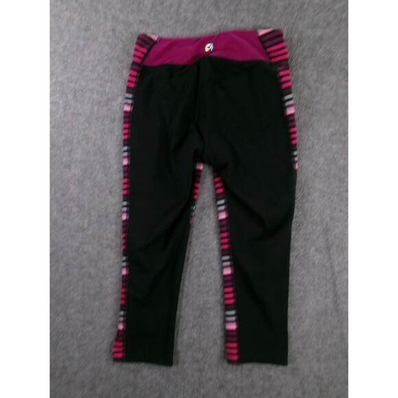 GAP Fit Pants Women Small Purple Striped Athleisure Workout Causal Preppy - Picture 9 of 13